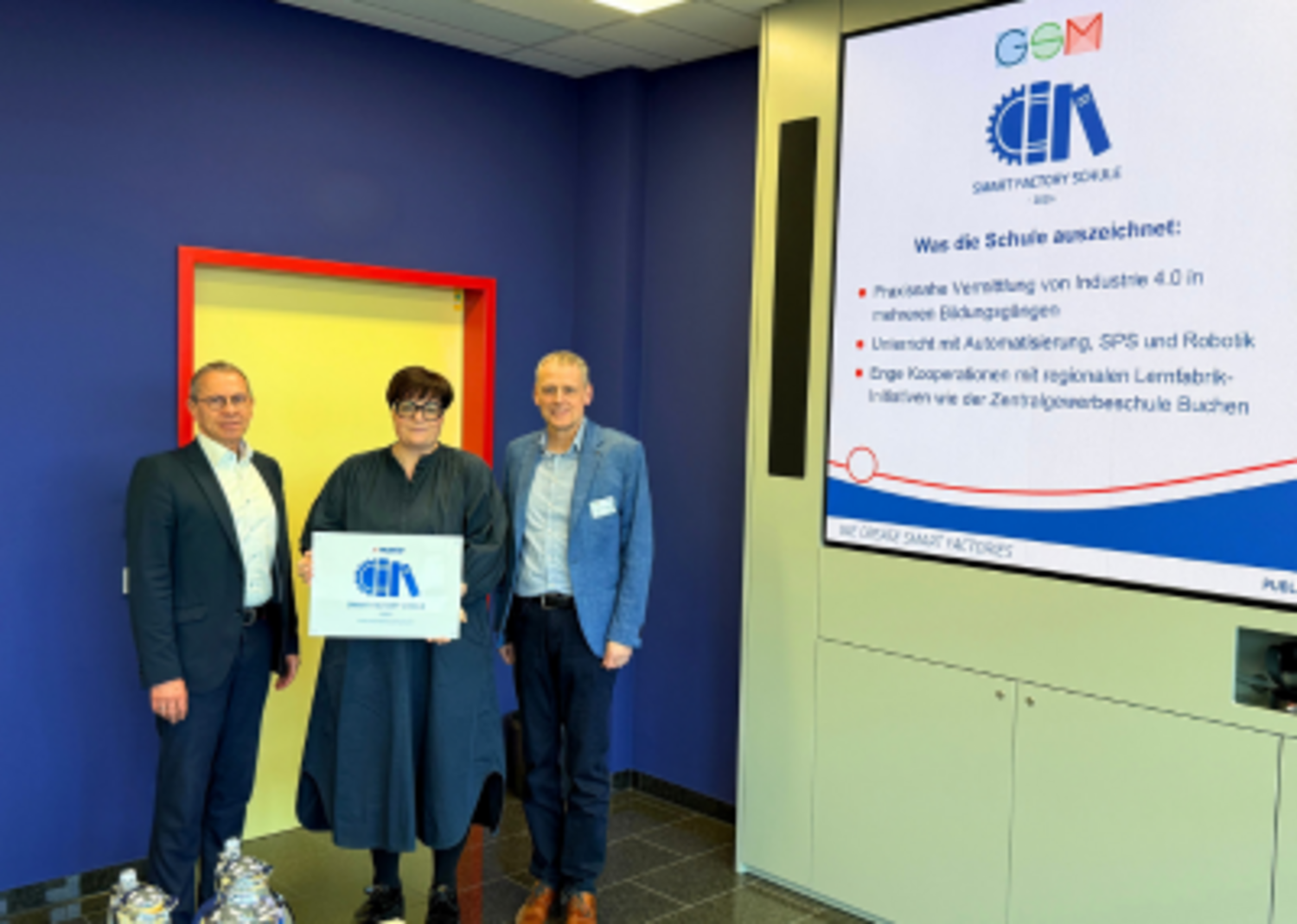 Auszeichnung der Gewerbeschule Mosbach