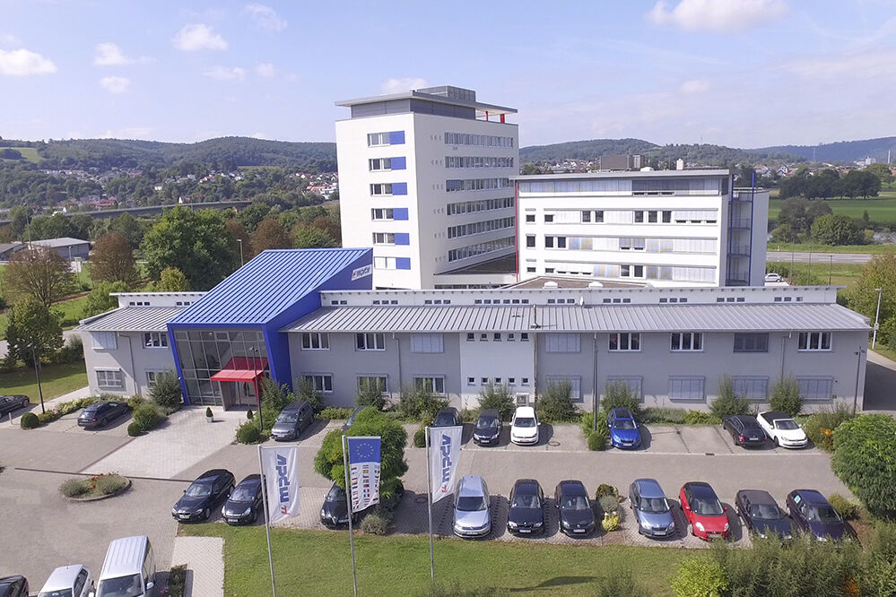 MPDV Mikrolab GmbH am Standort in Mosbach (Bildquelle: MPDV)