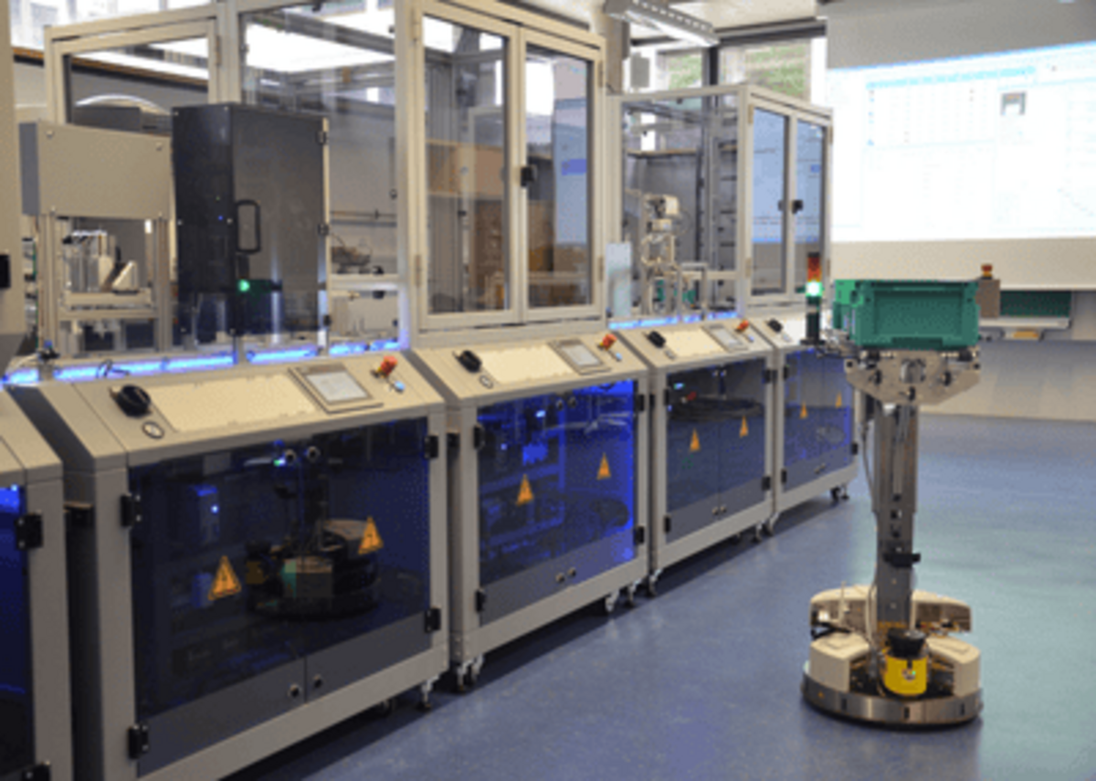 Lernfabrik 4.0 der Zentralgewerbeschule Buchen