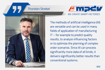 Expert statement of Thorsten Strebel, Vice President Products at MPDV 