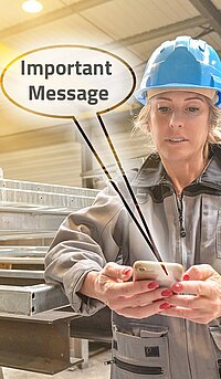 mApp | MPDV | Shop Floor Messaging Services mit MES HYDRA X