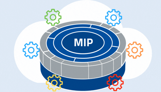 The MIP ecosystem features numerous providers and their manufacturing apps. 