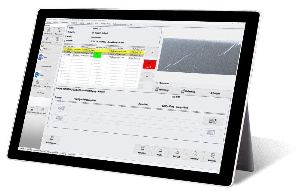 Tablet Warenausgang CAQ360